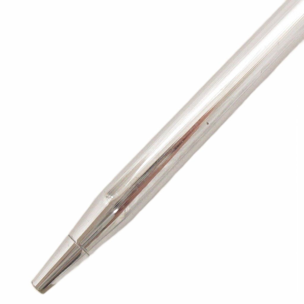Cross Silver Twist Ballpoint Pen 2-Piece Set GY99 Japan Import