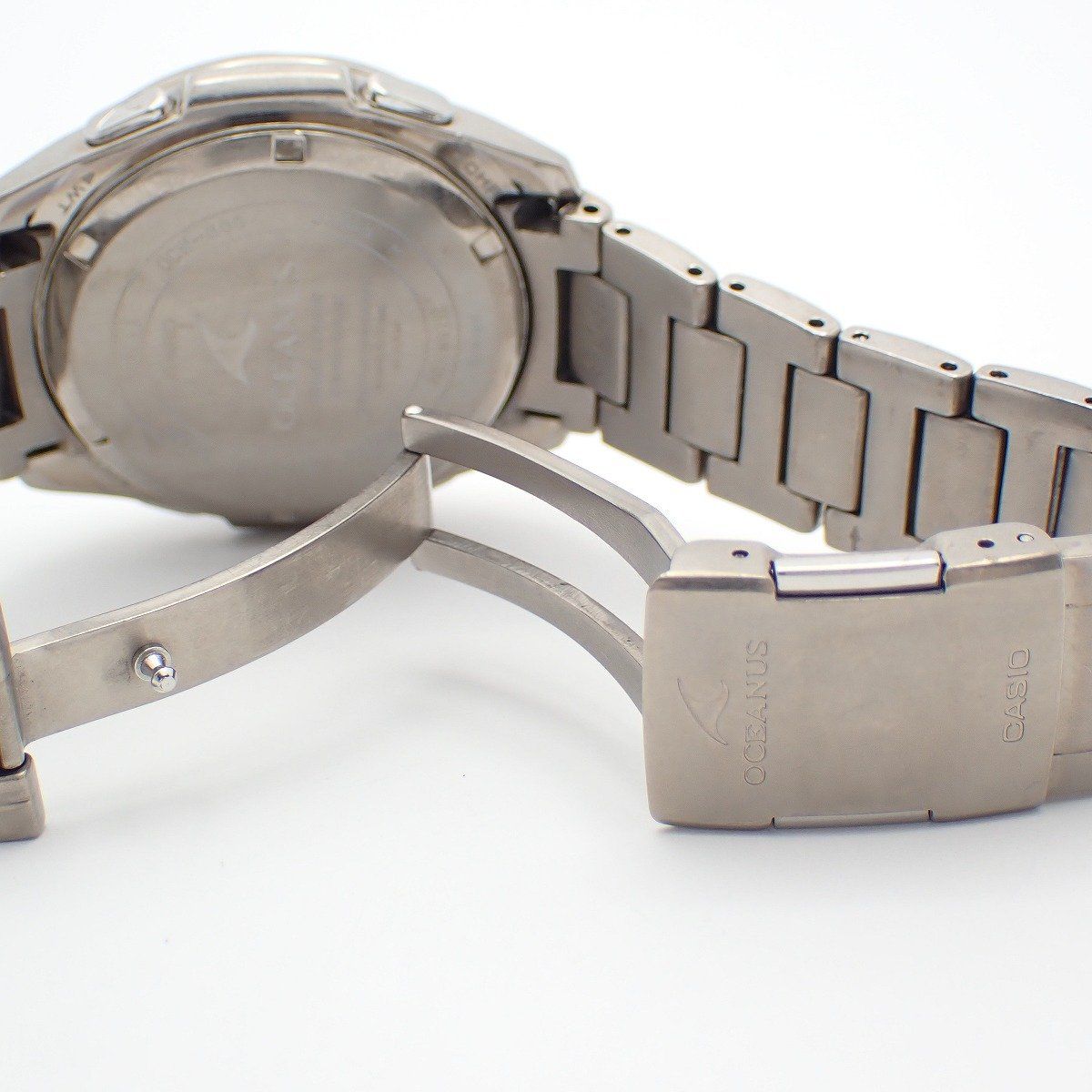 Casio Oceanus Classic Solar Radio Mens Titanium Watch OCW-600TDJ-1AJF — Japan Import