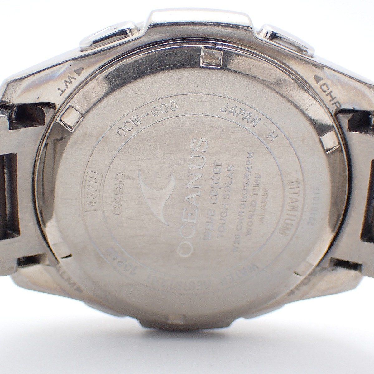 Casio Oceanus Classic Solar Radio Mens Titanium Watch OCW-600TDJ-1AJF — Japan Import
