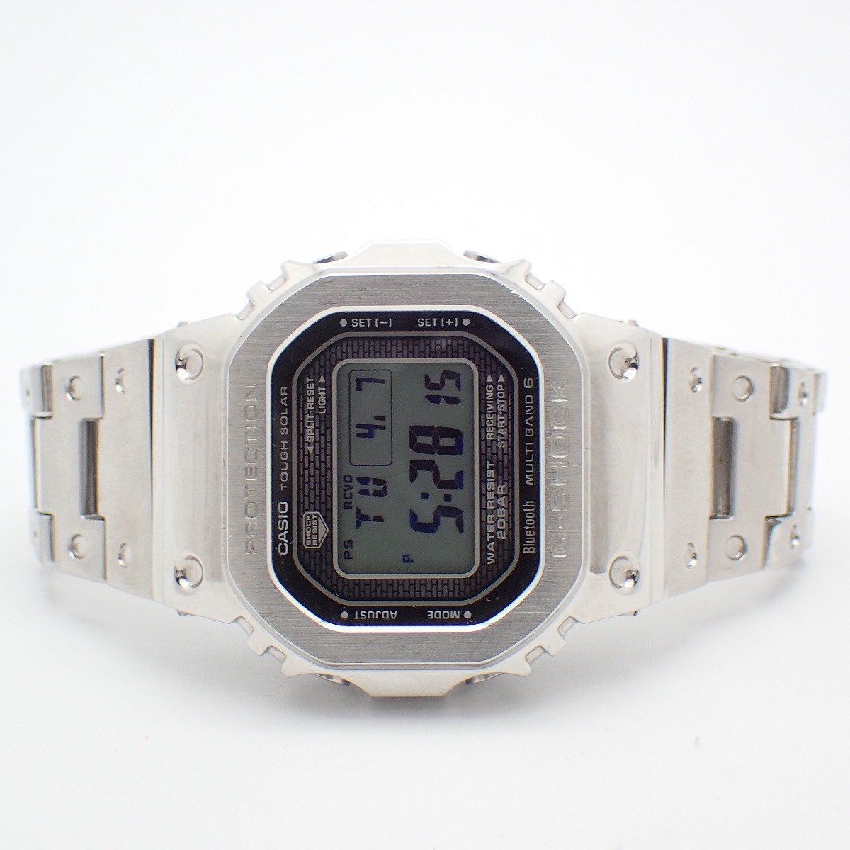 Casio G-Shock Full Metal Bluetooth Smartwatch Solar Radio Wave Men's Watch GMW-B5000D-1JF — Japan Import