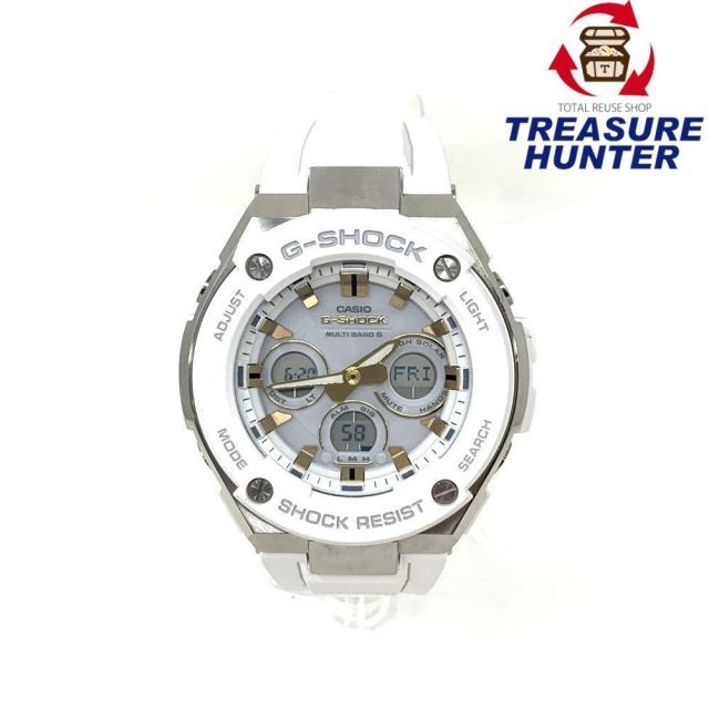 Casio G-Shock G-STEEL GST-W300 Radio Solar White Watch — Japan Import