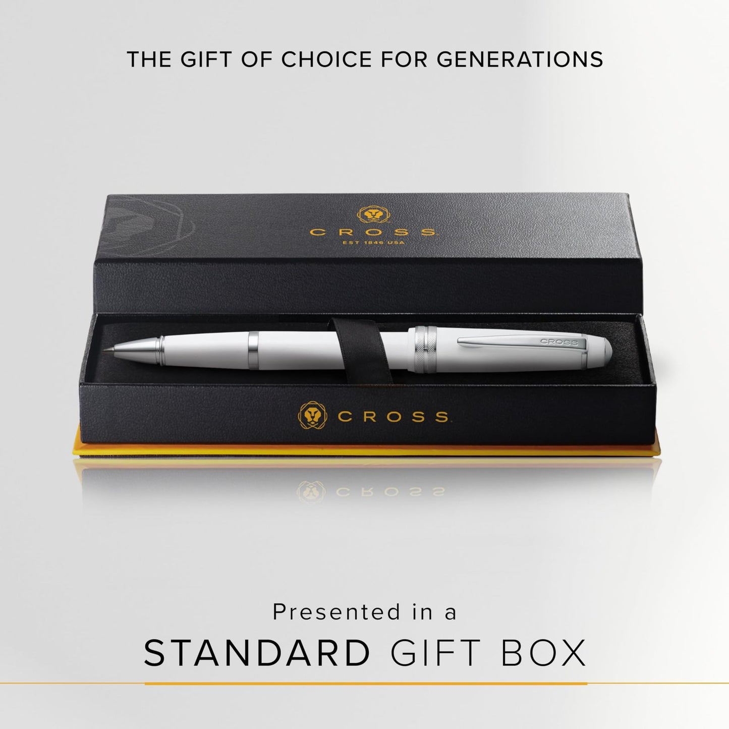 Cross Bailey Light White Select Tip Rollerball Pen NAT0745-2 — Japan Import