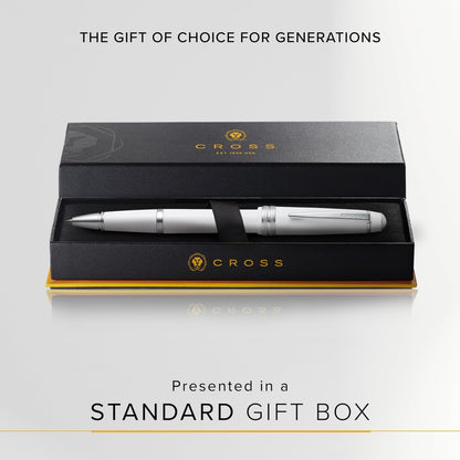 Cross Bailey Light White Select Tip Rollerball Pen NAT0745-2 — Japan Import