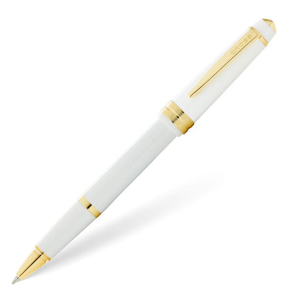 Cross Bailey Light White Gold Plated Ballpoint Pen NAT0742-10 — Japan Import