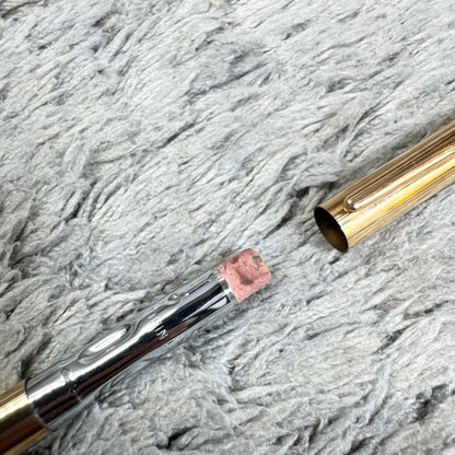 Cross 14KT gold twist mechanical pencil with slight scratches and light stains shown with its case