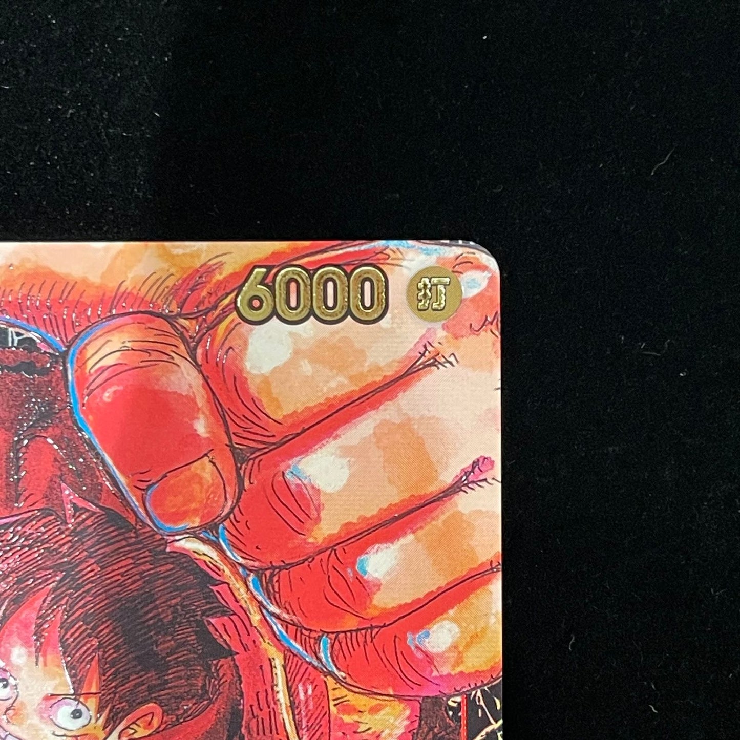 Monkey D Luffy Parallel trading card model ST01-012 from ST01 series with NM surface and NM- back