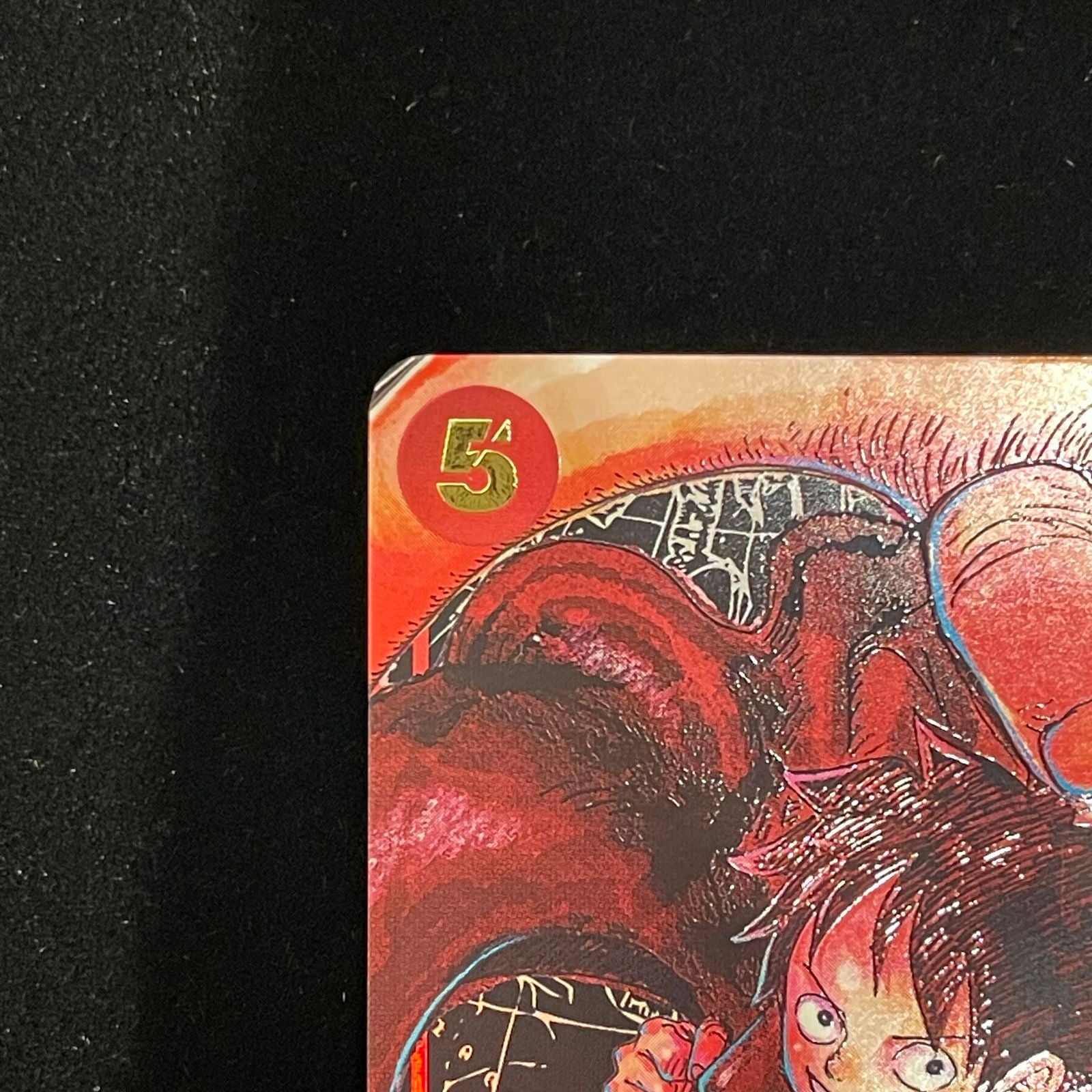 Monkey D Luffy Parallel trading card model ST01-012 from ST01 series with NM surface and NM- back