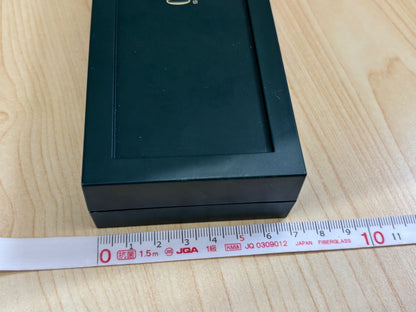 Used Cross silver ballpoint pen with McDonald's logo and included case from Japan