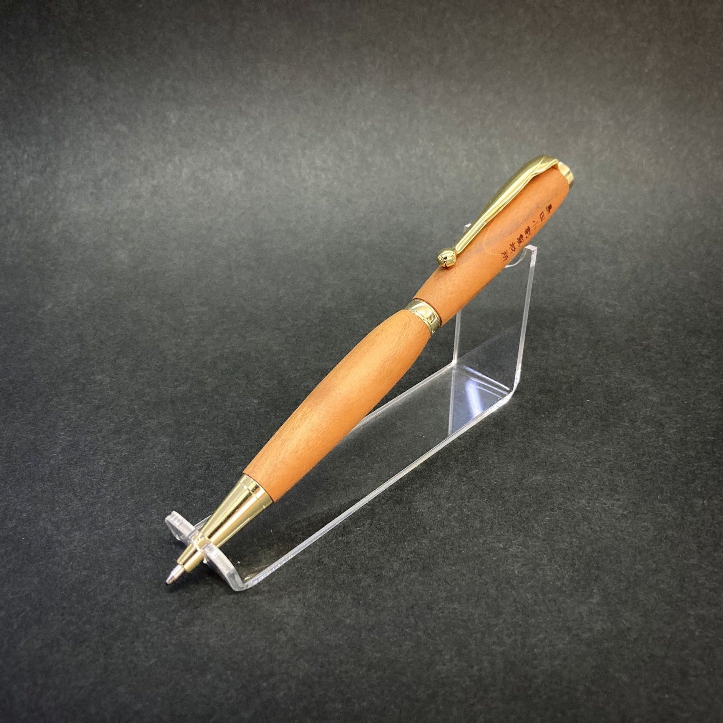 Shimada Kowari Sawmill Cherry Wood Ballpoint Pen - Japan Import