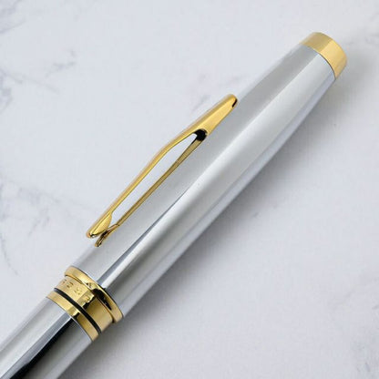 Crossover Ballpoint Pen by Coventry - Black or Silver Models, Model NAT0662 — Japan Import