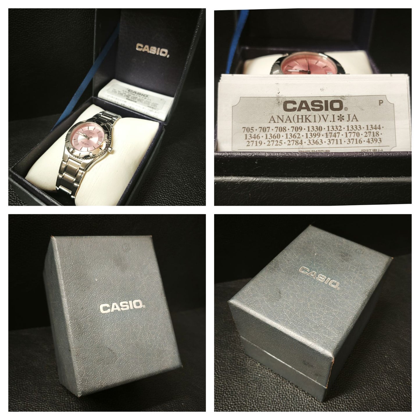 Casio Series LTD-1035A-4AJF Analog Watch with Pink Dial and 10 ATM Water Resistance — Japan Import