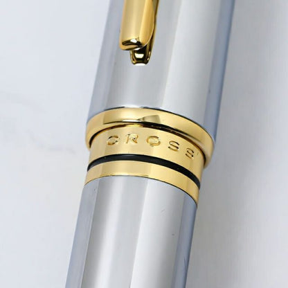 Crossover Ballpoint Pen by Coventry - Black or Silver Models, Model NAT0662 — Japan Import
