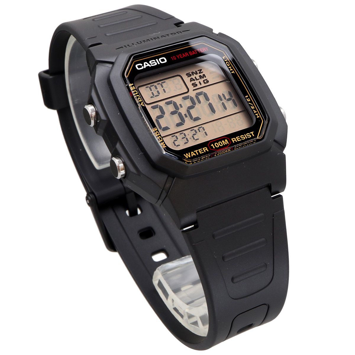 Casio Cheap Casio W-800HG-9AV Watch Model with Resin Case and Band — Japan Import