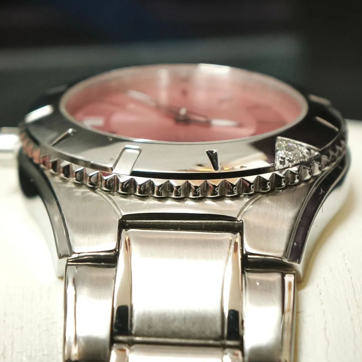 Casio Series LTD-1035A-4AJF Analog Watch with Pink Dial and 10 ATM Water Resistance — Japan Import
