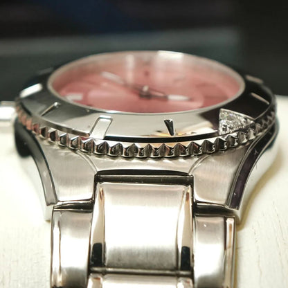 Casio Series LTD-1035A-4AJF Analog Watch with Pink Dial and 10 ATM Water Resistance — Japan Import