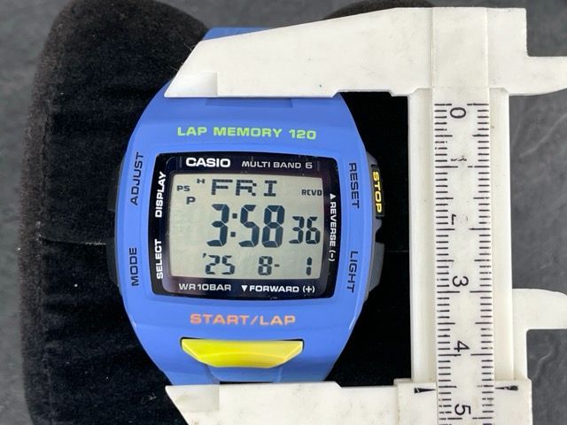 Casio Phys Fizz STW-1000 Model Solar Radio-Controlled Digital Watch — Japan Import