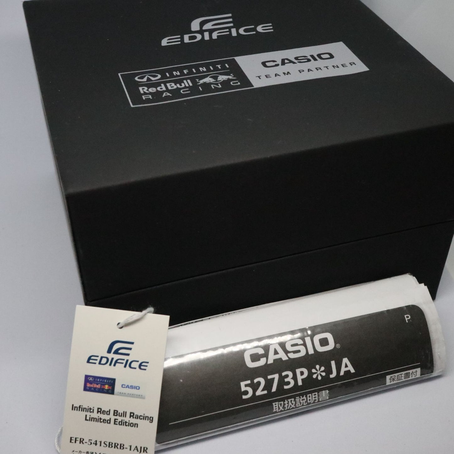Casio Edifice Red Bull 2015 Limited Edition Watch with Battery Replacement — Japan Import