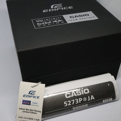 Casio Edifice Red Bull 2015 Limited Edition Watch with Battery Replacement — Japan Import