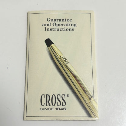 Cross Silver Mechanical Pencil with Case Used Japan Import