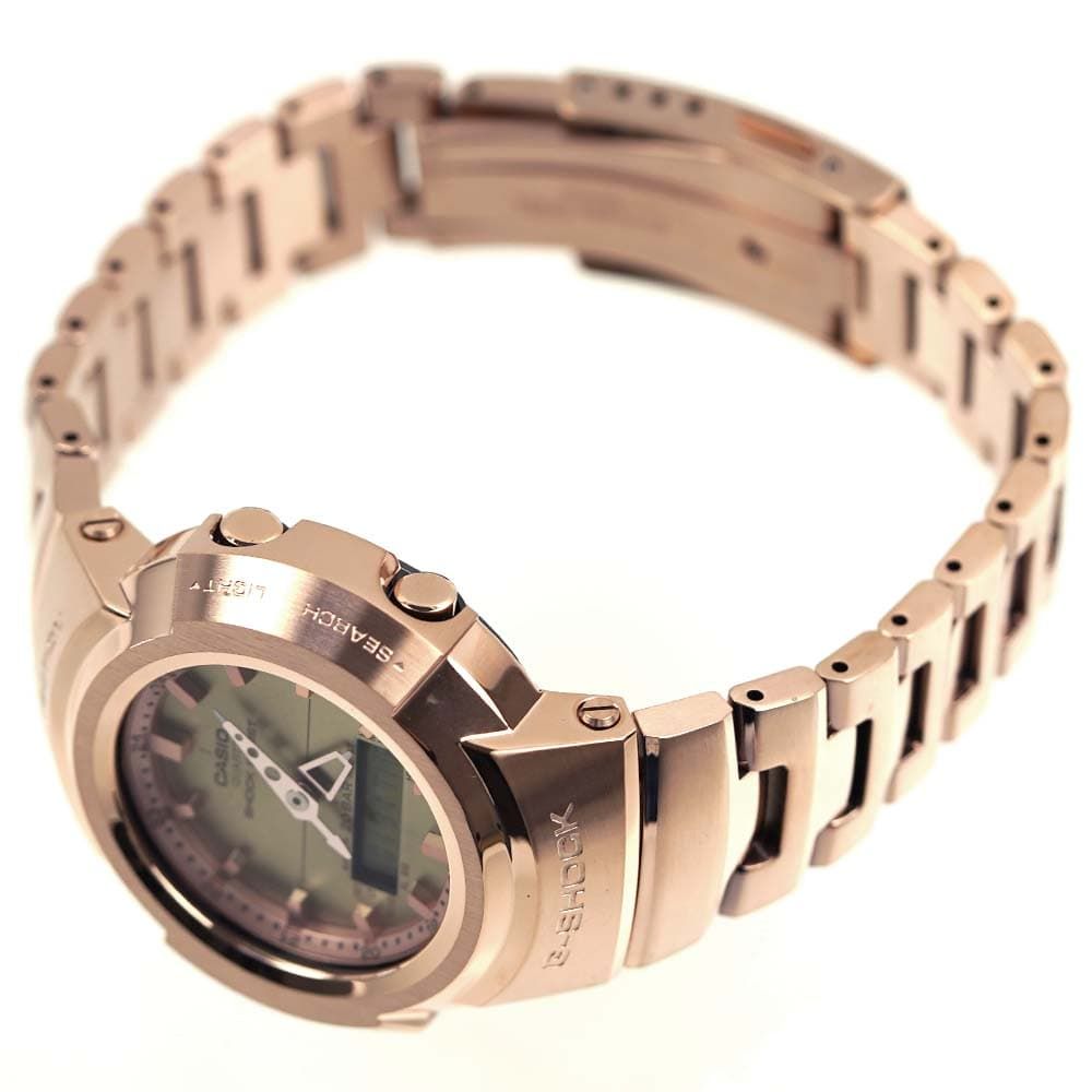 Casio G-Shock Watch AWM-500GD-4A Multiband6 Solar Radio Wave Analog Digital Rose Gold — Japan Import