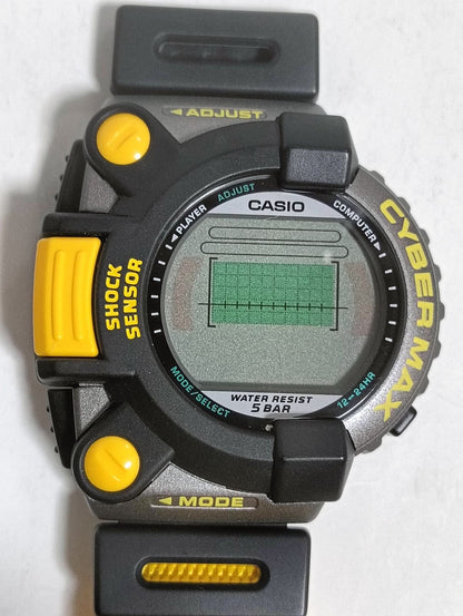 Casio JG-300 Cyber Max Model - Initial Condition, Batteries Not Tested — Japan Import