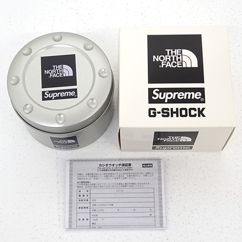 Supreme X The North Face G-Shock Digital Watch DW-6900NS-9JR Yellow — Japan Import