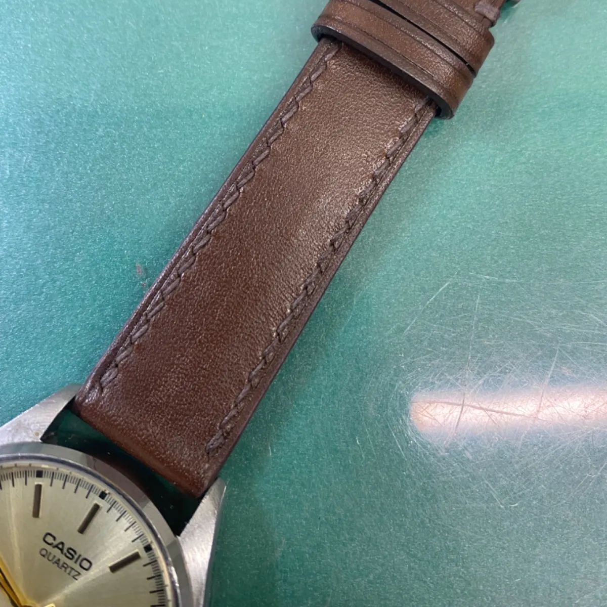 Casio Authentic Watch MTP-1175 Model Battery Operated Used