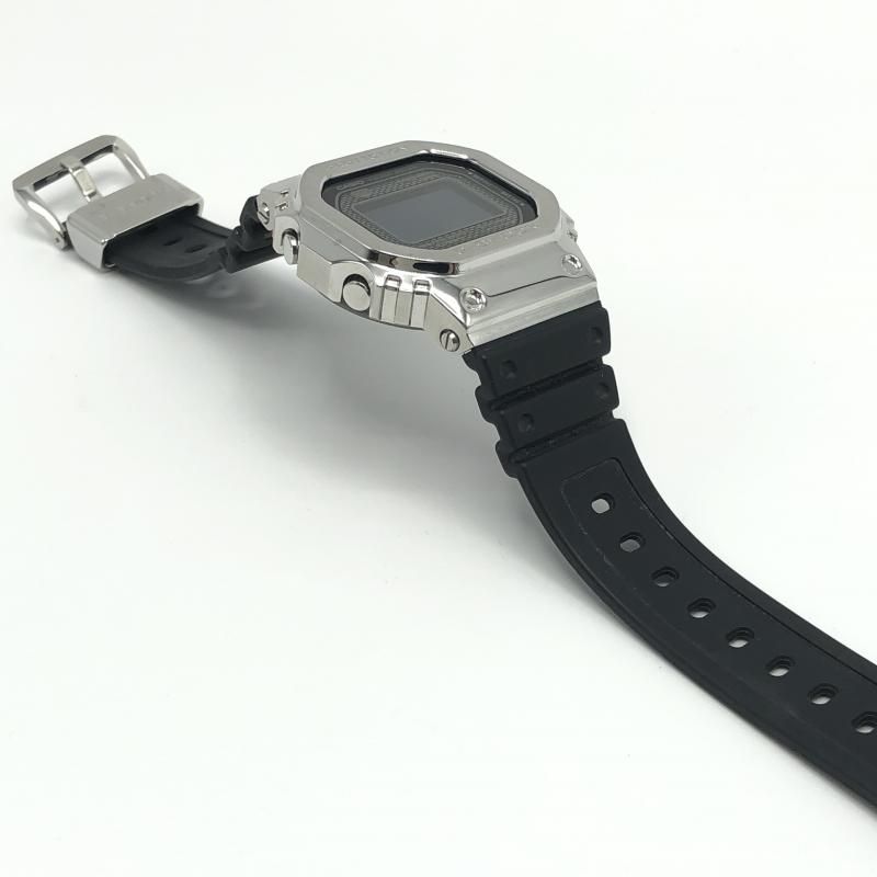 Casio G-Shock GMW-B5000 Body Only Watch Black Silver — Japan Import
