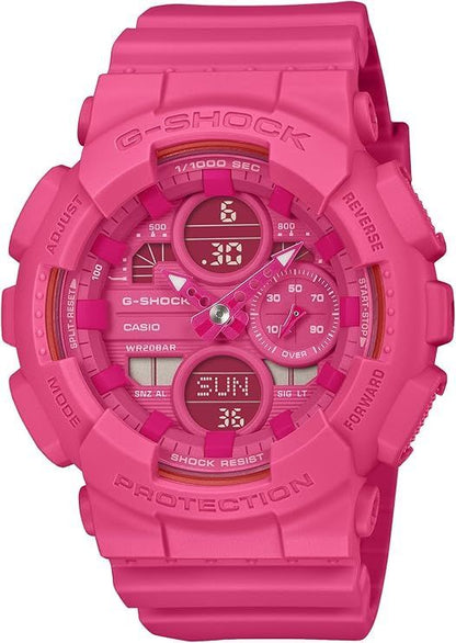 Casio G-Shock GMA-S145PK-4AJR Ladies Pink Watch With Environmentally Friendly Materials — Japan Import