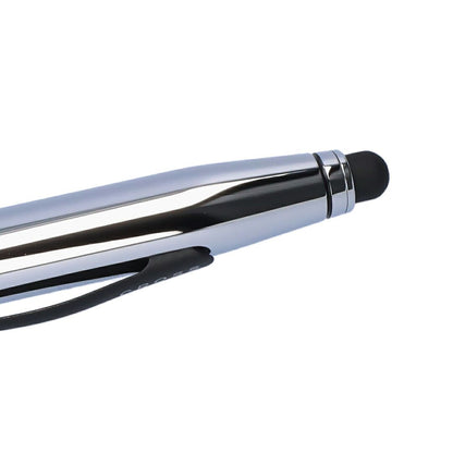 Cross Tech2 Model AT0652-2 Chrome Multi-Function Pen with Stylus — Japan Import