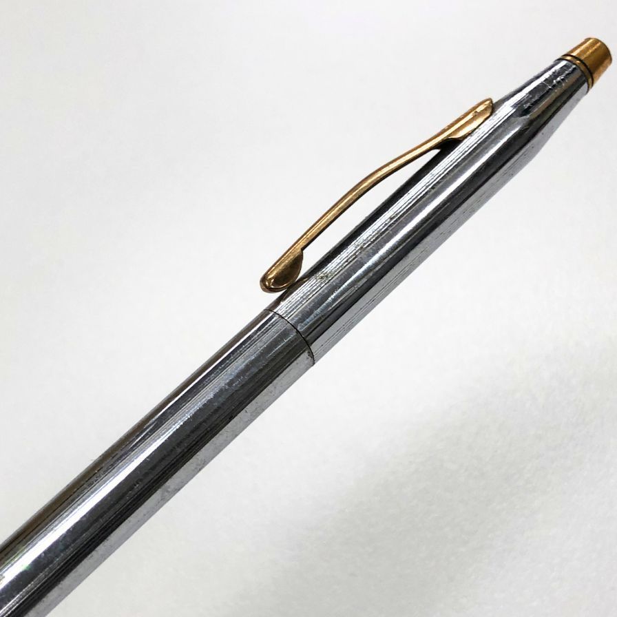 Cross Century Twist Ballpoint Pen Model AFI10 Silver Gold Combo Japan Import