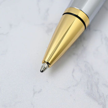 Crossover Ballpoint Pen by Coventry - Black or Silver Models, Model NAT0662 — Japan Import