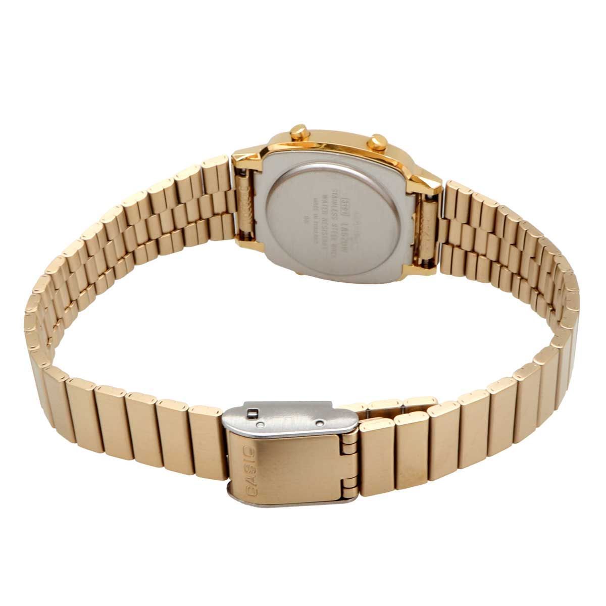 Casio Qz Band Watch LA670WGA-1 Japan Import