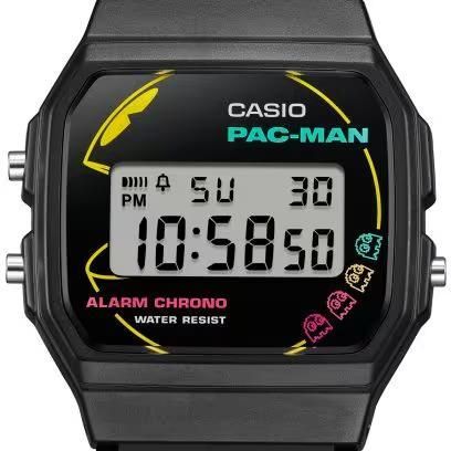 Casio Limited Edition Pac-Man Collaboration Watch F-91WPC-1AJR — Japan Import