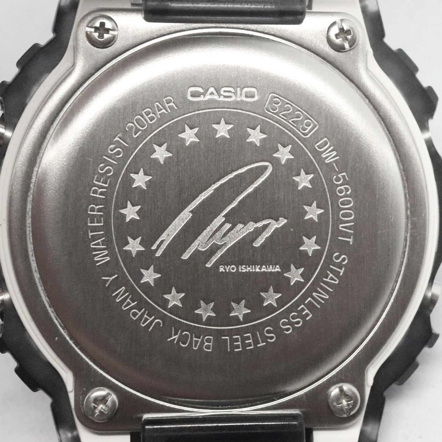 Casio G-Shock Ryo Ishikawa Signature Model DW-5600RI22-1JR Japan Import