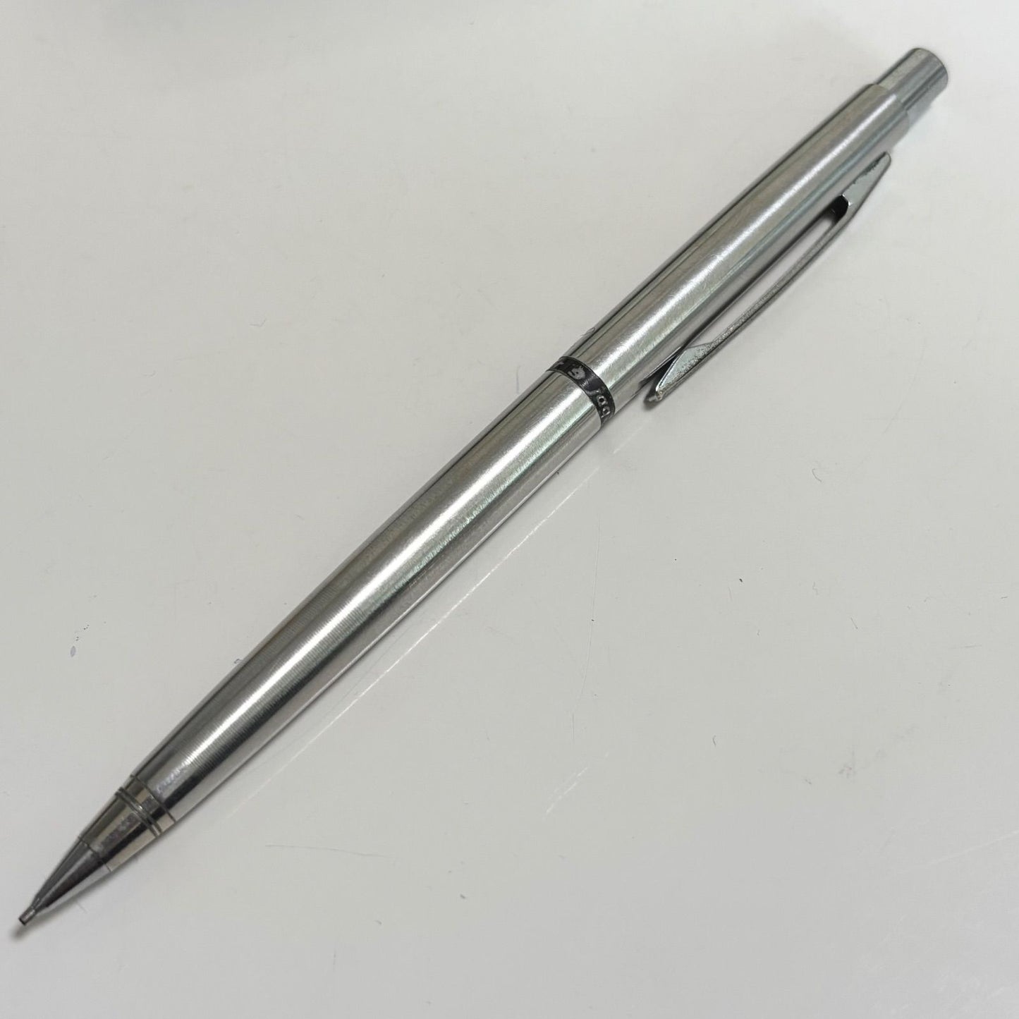 Cross Silver Mechanical Pencil with Case Used Japan Import