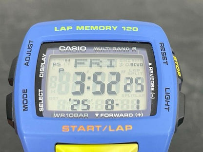 Casio Phys Fizz STW-1000 Model Solar Radio-Controlled Digital Watch — Japan Import