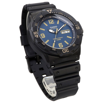 Casio MRW-200H-2B3V Watch - Japanese Quartz Resin Watch with Day Date 10 ATM — Japan Import