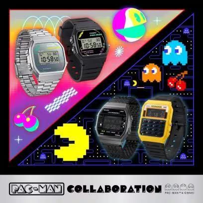 Casio Limited Edition Pac-Man Collaboration Watch F-91WPC-1AJR — Japan Import