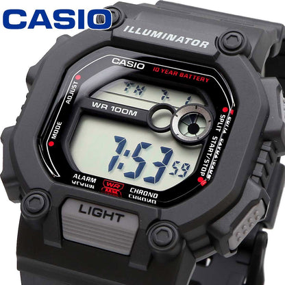 Casio W-737H-1AV Square Digital Watch — Japan Import