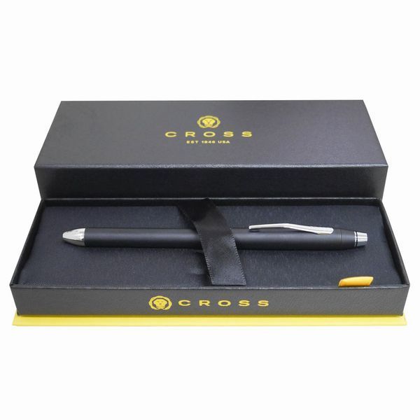 Cross Multi-Function Pen Model AT0090-3ST Black with Red and 0.5mm Mechanical Pencil — Japan Import