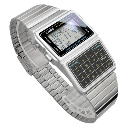 Casio Data Bank Retro Quartz Watch Model DBC-611-1 Japan Import