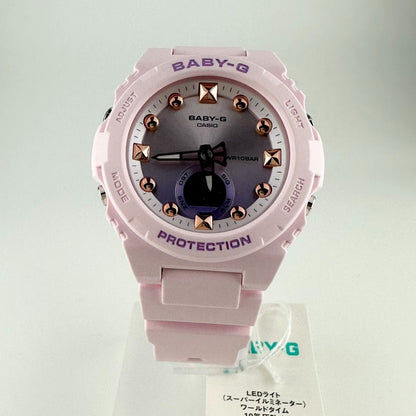Cosmo Baby-G Watch Model BGA-320-4AJF with Pink Color and Compact Design — Japan Import
