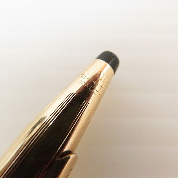 Cross Brand - Cross Classic Century Repeating Mechanism Ballpoint Pen and Mechanical Pencil Set in Gold and Silver — Japan Import