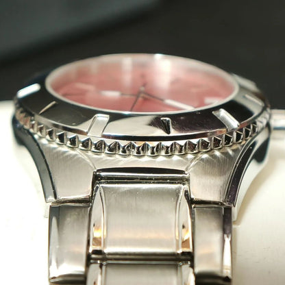 Casio Series LTD-1035A-4AJF Analog Watch with Pink Dial and 10 ATM Water Resistance — Japan Import