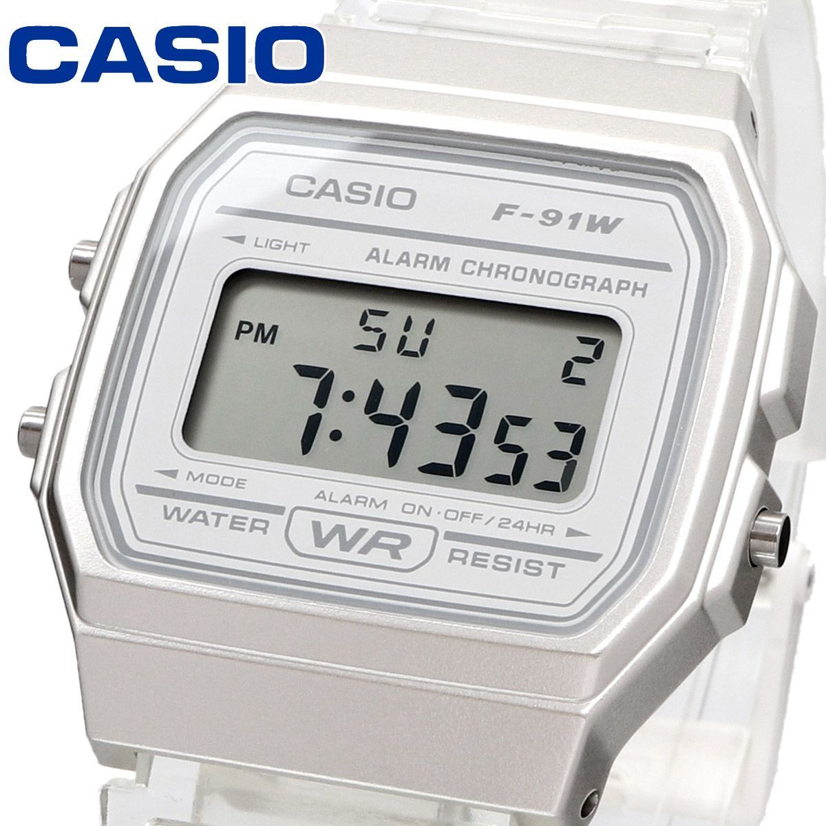 Casio F-91WS-7 Digital Quartz Wristwatch Japan Import
