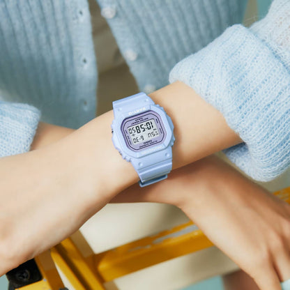 Casio Baby-G BGD-565 Series Flower Color Watch Model BGD-565SC-2JF Blue women’s wristwatch — Japan Import