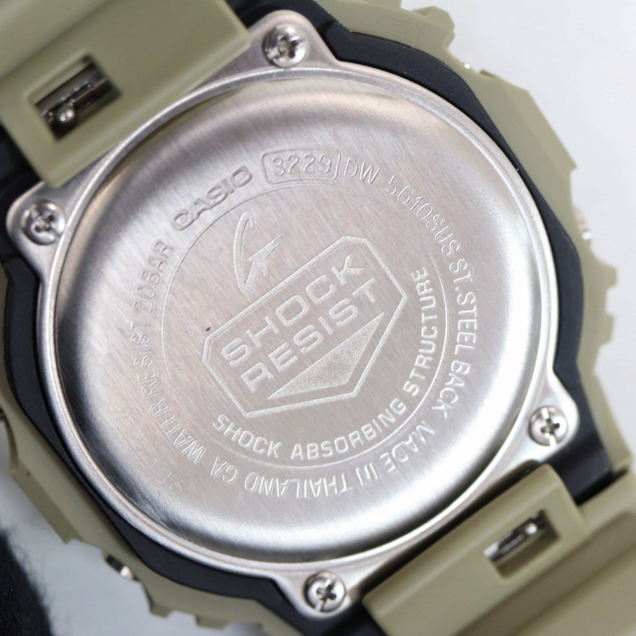 Casio G-Shock DW-5610SUS Khaki Camo Watch — Japan Import