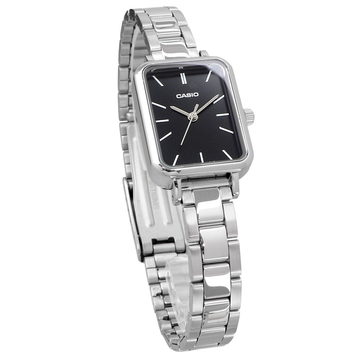 Casio Cheap Casio LTP-V009D-1E Watch with Silver Steel Band