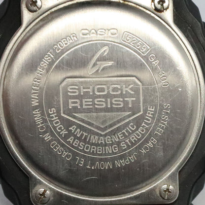 Casio G-Shock GA-300-1AJF Watch with Big Case and Gear-Design Dial — Japan Import